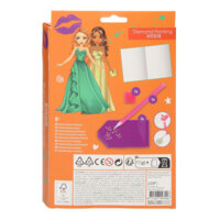 Блокнот Besties Діамантовий розпис, помаранчевий (961005)