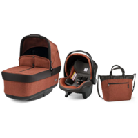 Коляска 3 в 1 Peg-Perego Team Terracotta, теракотовий (PACK03-00000000002)