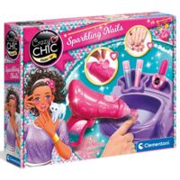 Дитячий набір для манікюру Clementoni "Sparkling Nails", серія "Crazy Chic" (15179)