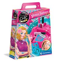 Дитячі тату Clementoni "Glitter Tattoos", серія "Crazy Chic" (18513)