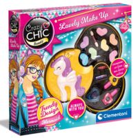 Детский набор косметики для макияжа Clementoni "Lovely Make Up. Unicorn", серия "Crazy Chic" (18643)