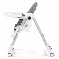 Стул Peg-Perego Prima Pappa Follow Me Wonder Grey, пятноустойчивый, серый (IH01000000WD53)