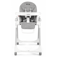 Стул Peg-Perego Prima Pappa Follow Me Wonder Grey, пятноустойчивый, серый (IH01000000WD53)