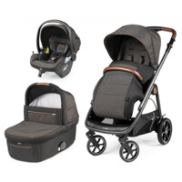 Коляска 3 в 1 Peg-Perego Veloce 500 Lounge, коричневий (PACK-VEL31LG000003) 