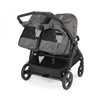  Коляска Peg-Perego Book for Two Quarz, сіра (IP05280000GL53) 