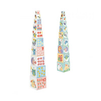 Кубики-пірамідка DJECO Милі звірята (DJ06103)