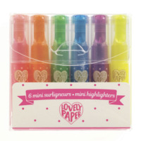 Набор цветных мини-маркеров Djeco, 6 шт. (DD03757) 