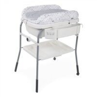 Пеленальный столик с ванночкой Chicco Cuddle & Bubble, бирюзовый (79348.19.04)