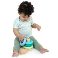 Іграшка-пірамідка Ingenuity "Cutie Stacks – Nate" (16879)