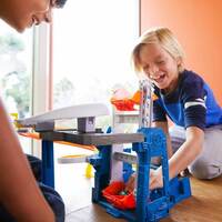 Автотрек Hot Wheels Перегони на фабриці (FDF28)