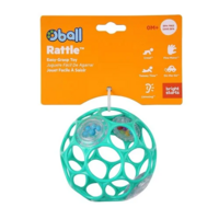 Іграшка-брязкальце Bright Starts Oball Rattle, блакитна (11486)  