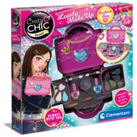 Дитячий набір косметики для макіяжу Clementoni "Lovely Make Up. Fashion Bag", серія "Crazy Chic" (18633)