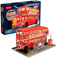 Трёхмерный пазл Cubic Fun Лондонский автобус LED (L538h) 