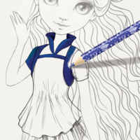 Набір для творчості Nebulous Stars Скетчбук: Небулія, мотиви космосу (11101)