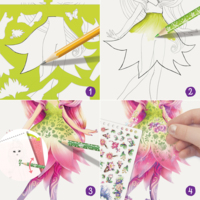 Набір для творчості Nebulous Stars Скетчбук: Петулія, мотиви лісу (11103)