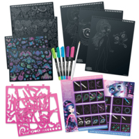 Набор для творчества Nebulous Stars Скетчбук: Эклипсия, черные листы (11121)