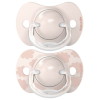 Фізіологічна пустушка Suavinex Dreams, рожевий, 0-6 місяців, 2 шт. (308271) 