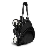 Прогулянкова коляска BABYZEN YOYO² Black, біле шасі (BZ10104-05/BZ10109-01)