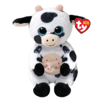 М'яка іграшка TY Beanie Bellies Корова Cow, 25 см (43204) 