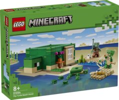 Конструктор LEGO Minecraft Пляжний будинок у формі черепахи (21254) 