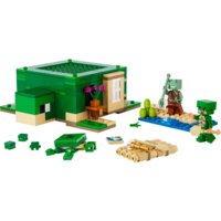 Конструктор LEGO Minecraft Пляжный дом в форме черепахи (21254)