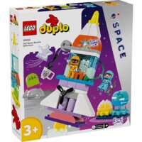 Конструктор LEGO DUPLO Пригоди на космічному шатлі 3-в-1 (10422)