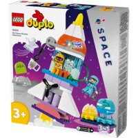 Конструктор LEGO DUPLO Пригоди на космічному шатлі 3-в-1 (10422)