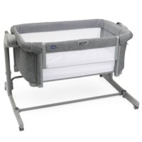 Дитяче ліжечко Chicco Next2Me Magic Evo, сірий (87041.40) 