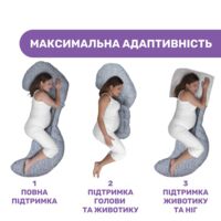 Подушка для вагітних Chicco Boppy Total Body (79923.82)