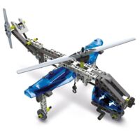 Конструктор 10 в 1 Clementoni "Aeroplanes & Helicopters", серія "Science & Play", 200 деталей (75028)