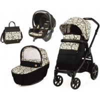 Коляска універсальна 3 в 1 Peg-Perego Book Lounge Grafic Gold (PACK-BOOK31LG00002) 