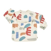 Нагрудник-фартук Beaba с рукавами, разноцветный (913576)