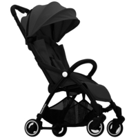 Прогулянкова коляска Hamilton by Yoop X1 Plus Black (11280) 