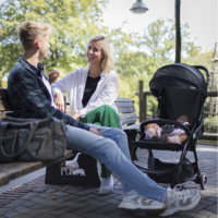 Прогулянкова коляска Hamilton by Yoop X1 Plus Black (11280)