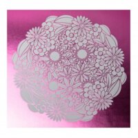 Раскраска антистресс SANTI Bright Flowers, металлик, 24 л. (742954)