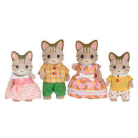 Набір фігурок Sylvanian Families Родина смугастих котів (5180)
