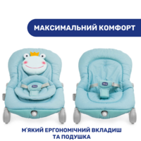 Крісло-гойдалка Chicco Balloon, бірюзове (79652.60)