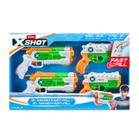 Набір водних бластерів X-Shot Fast Fill Combo Pack 2 Micro And 2 Nano (11856R)