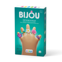 Набір пластиліну Ліпака Біжутерія: Квіткові Кільця (31001-UA01) 