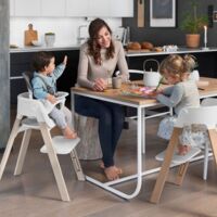Сидіння з обмежувачем до стільчика Stokke Steps, чорний (349802)