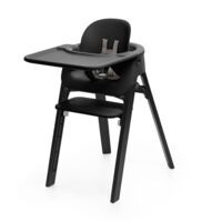 Сидіння з обмежувачем до стільчика Stokke Steps, чорний (349802)