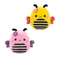 М'яка іграшка Squishmallows Друзі Джмелі, 19 см, 2 шт. (SQVA00843) 
