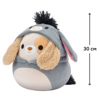 М'яка іграшка Squishmallows Собака Гарріс в одязі, 30 см (SQER00934)