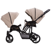 Коляска для двійні Bebetto 42 PRO 22, бежевий (505.28.24.P22)