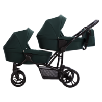 Коляска для двійні Bebetto B 42, зелений (505.28.24.025) 