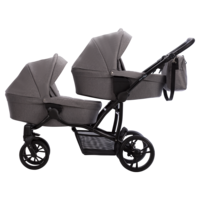 Коляска для двійні Bebetto B 42, сірий (505.28.24.024) 