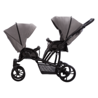 Коляска для двійні Bebetto B 42, сірий (505.28.24.024)