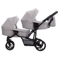 Коляска для двійні Bebetto B 42, сірий (505.28.24.023) 
