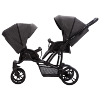 Коляска для двійні Bebetto B 42, графіт (505.28.24.022)