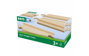 Колії для залізниці BRIO прямі 108 мм (33334) 